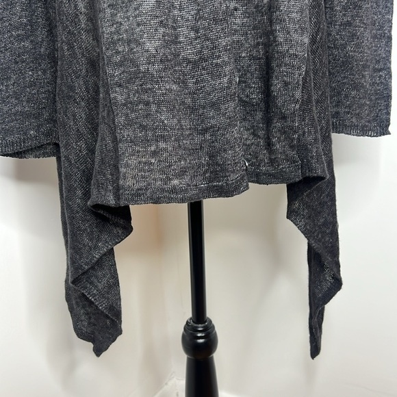 EILEEN FISHER 100% Linen Lagenlook Artsy Minimalist Contemporary Button Cardigan - Picture 7 of 15